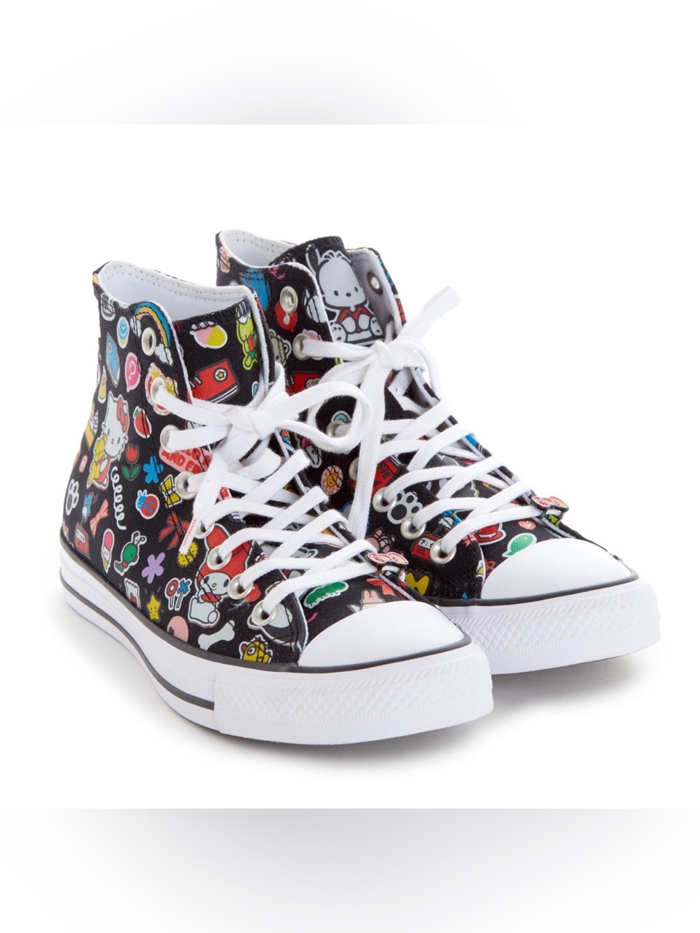 Converse x Hello Kitty and Friends Black Chuck Taylor All Star Hi-Top Sneaker